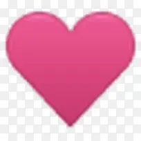 粉红色的心爱heart-icons