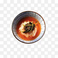 韩式的清汤面条
