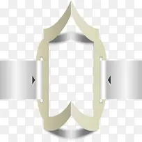 银色创意组合