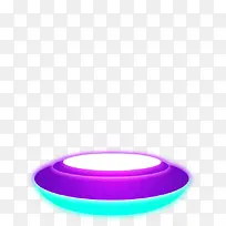 紫红色椭圆形光碟