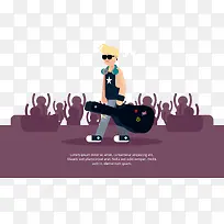 男子演唱