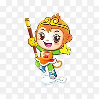 普法卡通形象猴娃安安