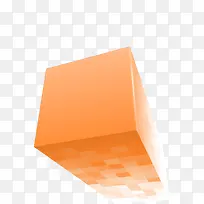 橙色几何方块