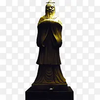 中国古代铜像老人医疗