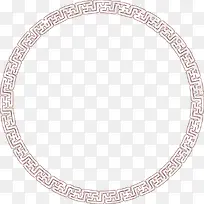 中式古典环形图案花纹