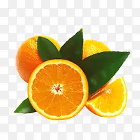 橙子切开的橙子图片