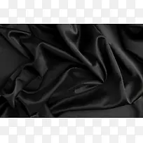 黑色丝绸布满褶皱海报背景