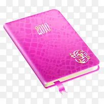 粉红色记事本笔记本