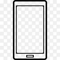 手机外形与大屏幕图标