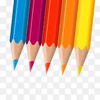 彩色铅笔学习背景