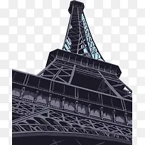 黑色的巴黎铁塔