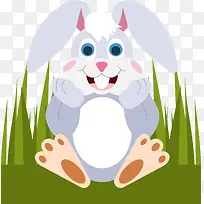 可爱折耳兔