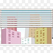 窗户和楼宇矢量