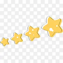 黄色的五角星