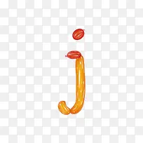 气球字母i