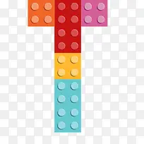 积木字母T