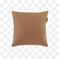 棕色简约抱枕装饰图案