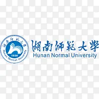 湖南师范大学logo