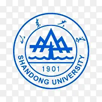 山东大学透明校徽