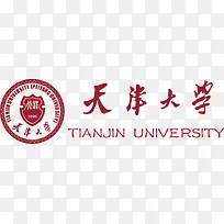 天津大学logo
