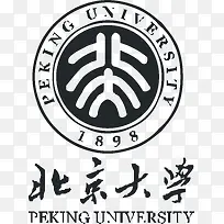 北京大学logo