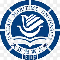 大连海事大学logo