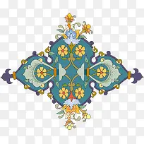 典雅花纹