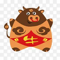 卡通牛