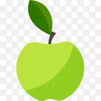 小清新绿色苹果
