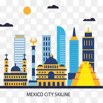 个性墨西哥旅游海报
