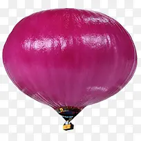 紫色高清洋葱造型热气球