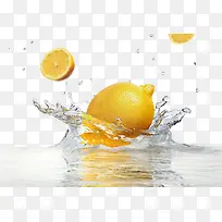 水中柠檬