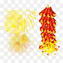 烟花爆竹春节素材下载