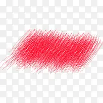 红色抽象线条