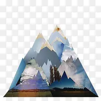 创意雪山