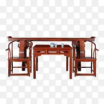 红木雕花桌椅