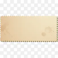 黄色花纹标签