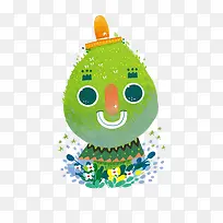 卡通树人