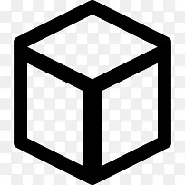 立方体概述几何形状图标