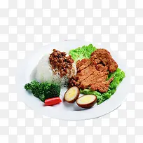 香鸡排饭