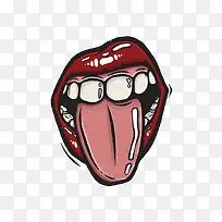 吐舌