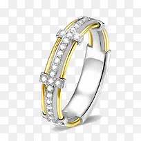金钻石戒指