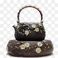 日式樱花茶壶