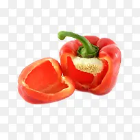 红色甜椒蔬菜产品实物