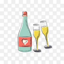 爱情酒杯