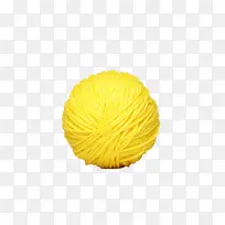 黄色毛线团