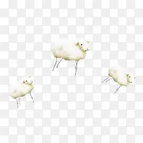 三只小羊
