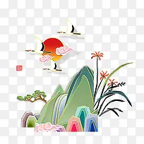 中国风网页装饰