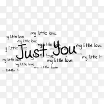 Just you