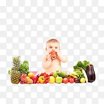 宝宝吃水果